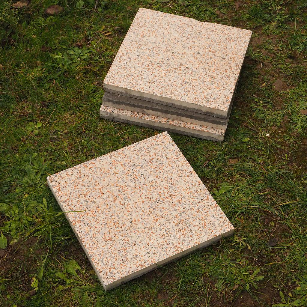 Terrazzo 'Pinerolo' floor tiles (30 x 30 cm) - Sold per m2