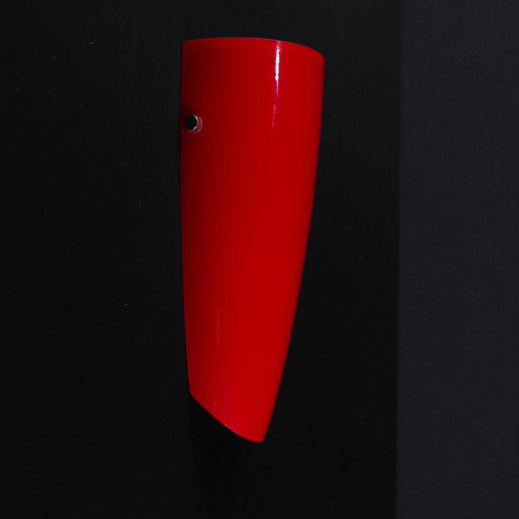 Wall light 'Naro' in glass tinted with a laminated opaline - Red - (87272O)