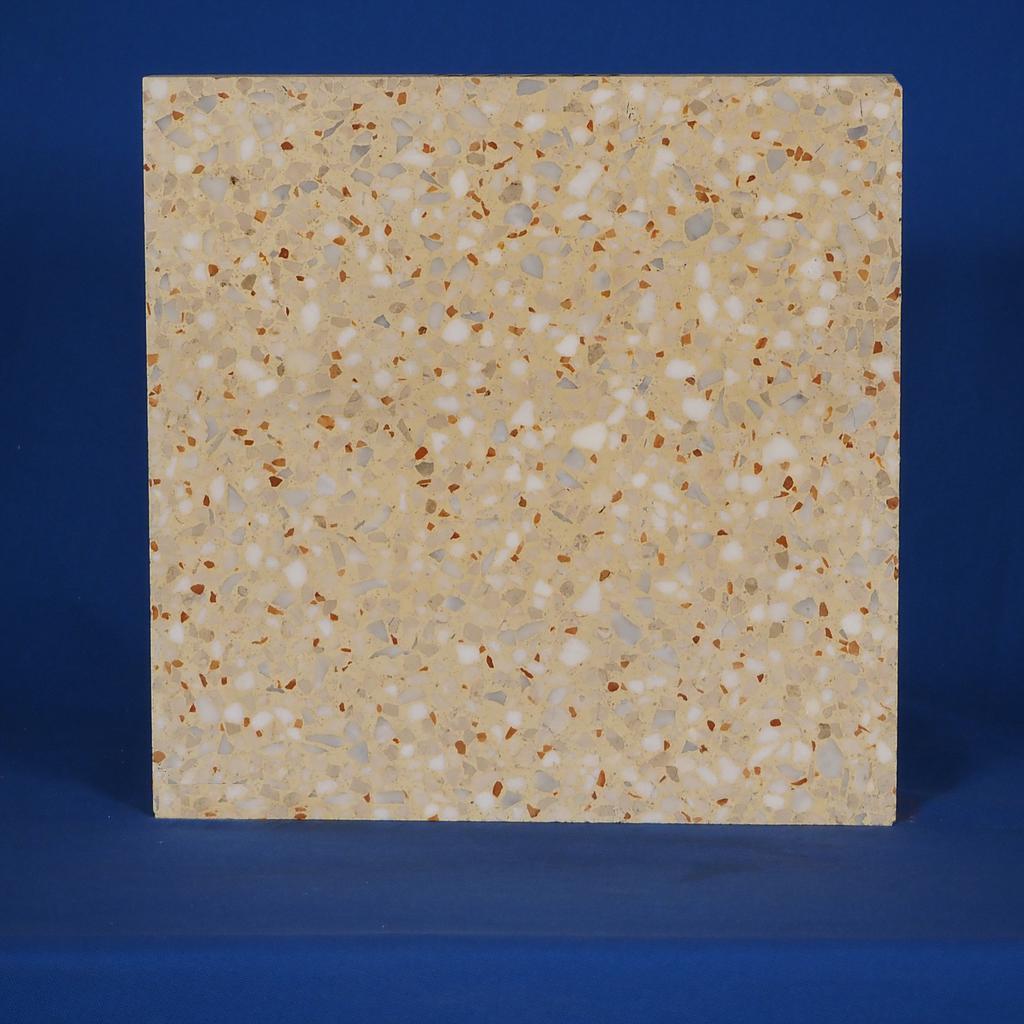 Terrazzo 'Camporosso' floor tiles by Bomarbre (30 x 30 cm) - Sold per pallet