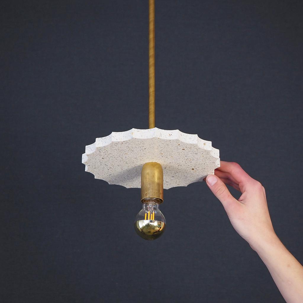 Hanging light 'Aurore 20' (doric)