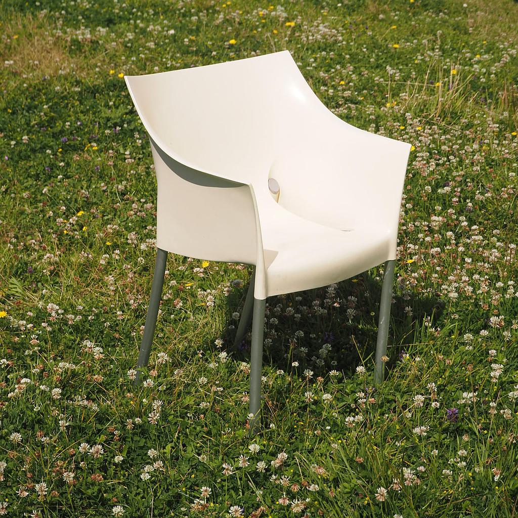 Armchair 'Dr. NO' by Philippe Starck for Kartell (ca. 1997) - Cream