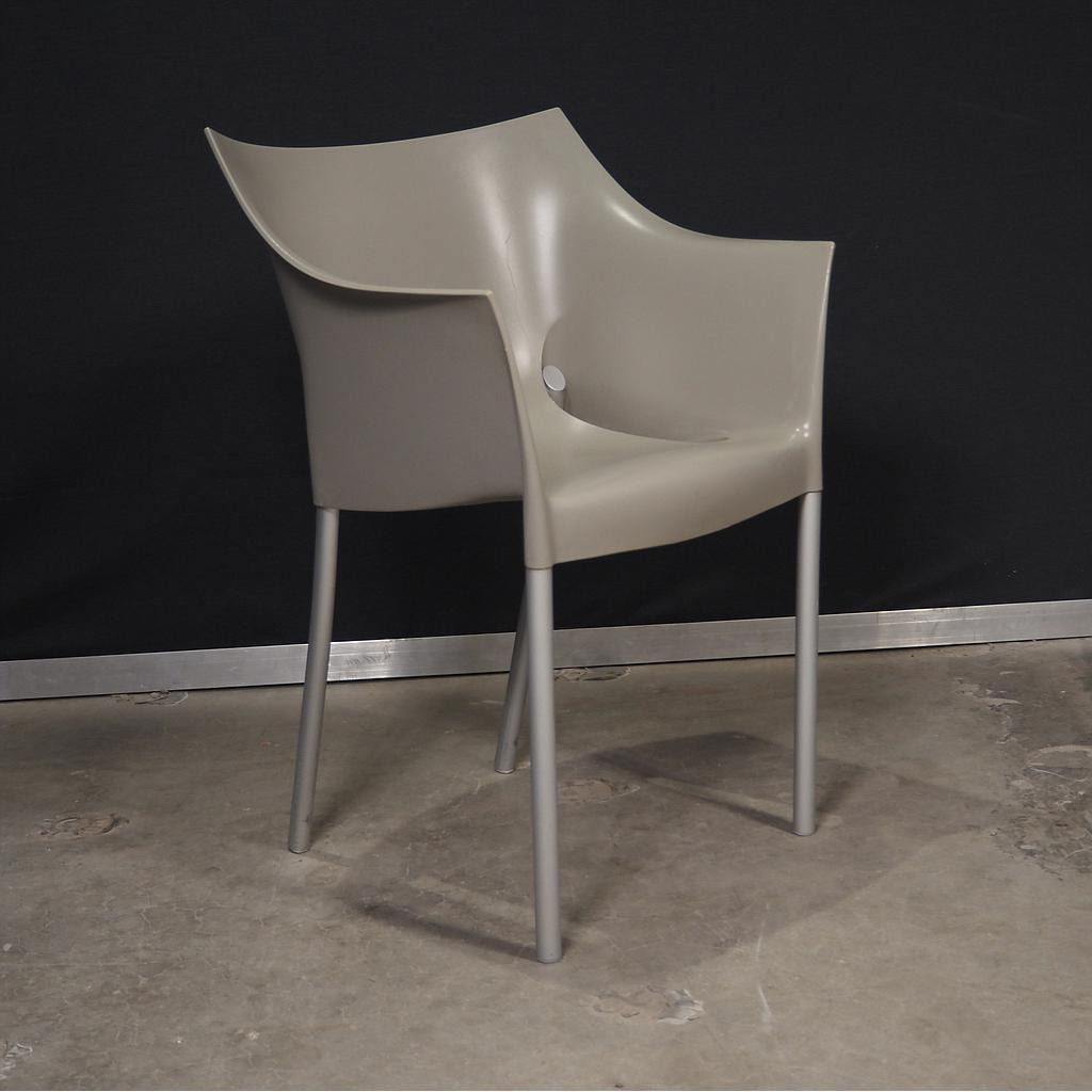 Armchair 'Dr. NO' by Philippe Starck for Kartell (ca. 1997) - Light grey