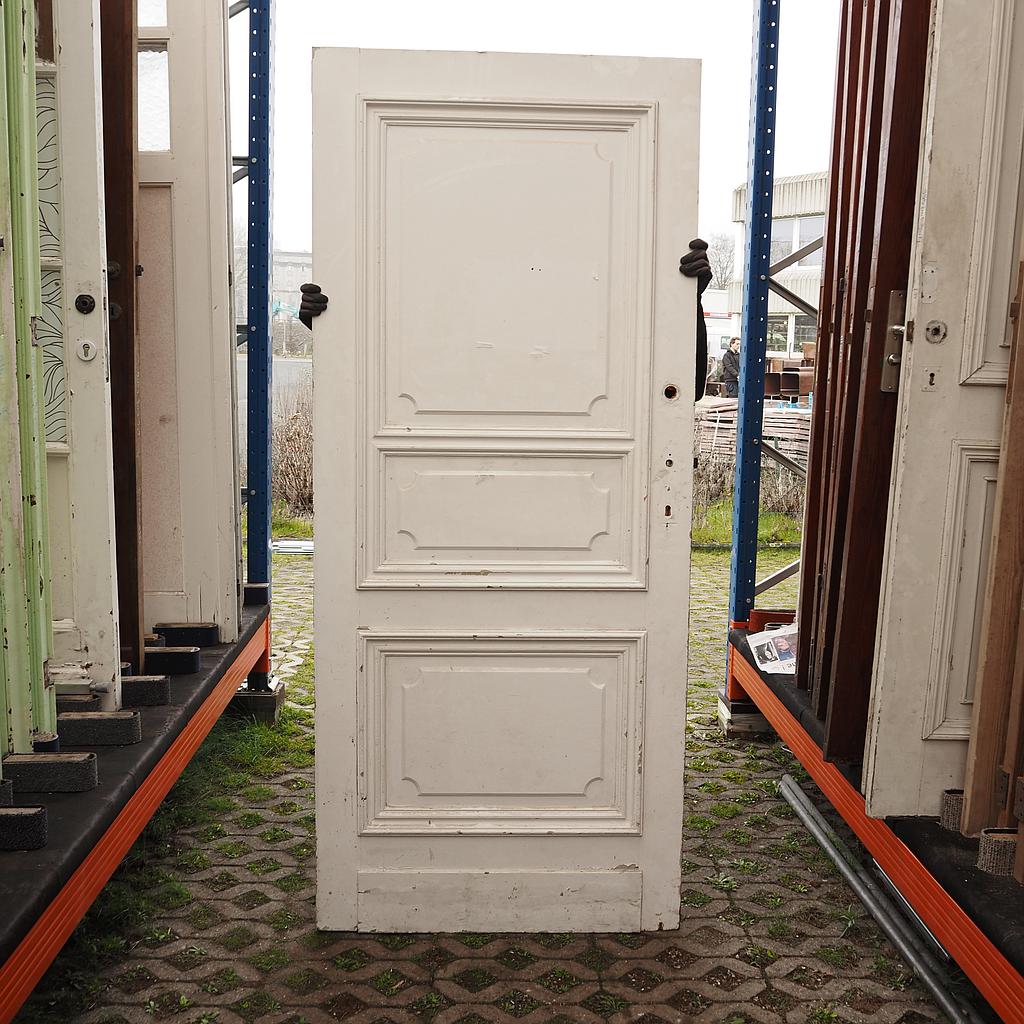 [999DOP934] Door in hand-painted wood (H. 219,5 x W. 94 cm) - Left