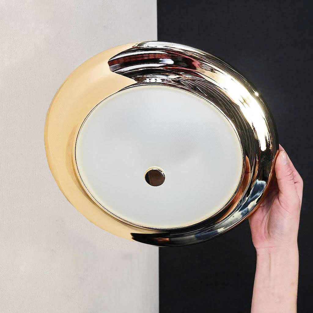 [206LIG527] Ceiling light 'MI4657' by Milan - Gold (⌀ 29 cm)