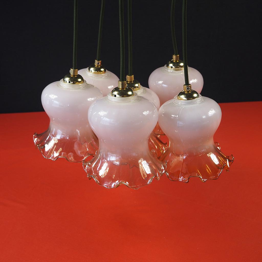 [122LIG217] Hanging light 'Rudolf' bouquet