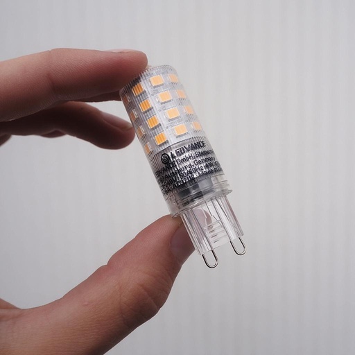 [4099854064814] Bulb - LEDVANCE Performance LED G9 Capsule 4W 470lm 2700K, Dimmable (New)