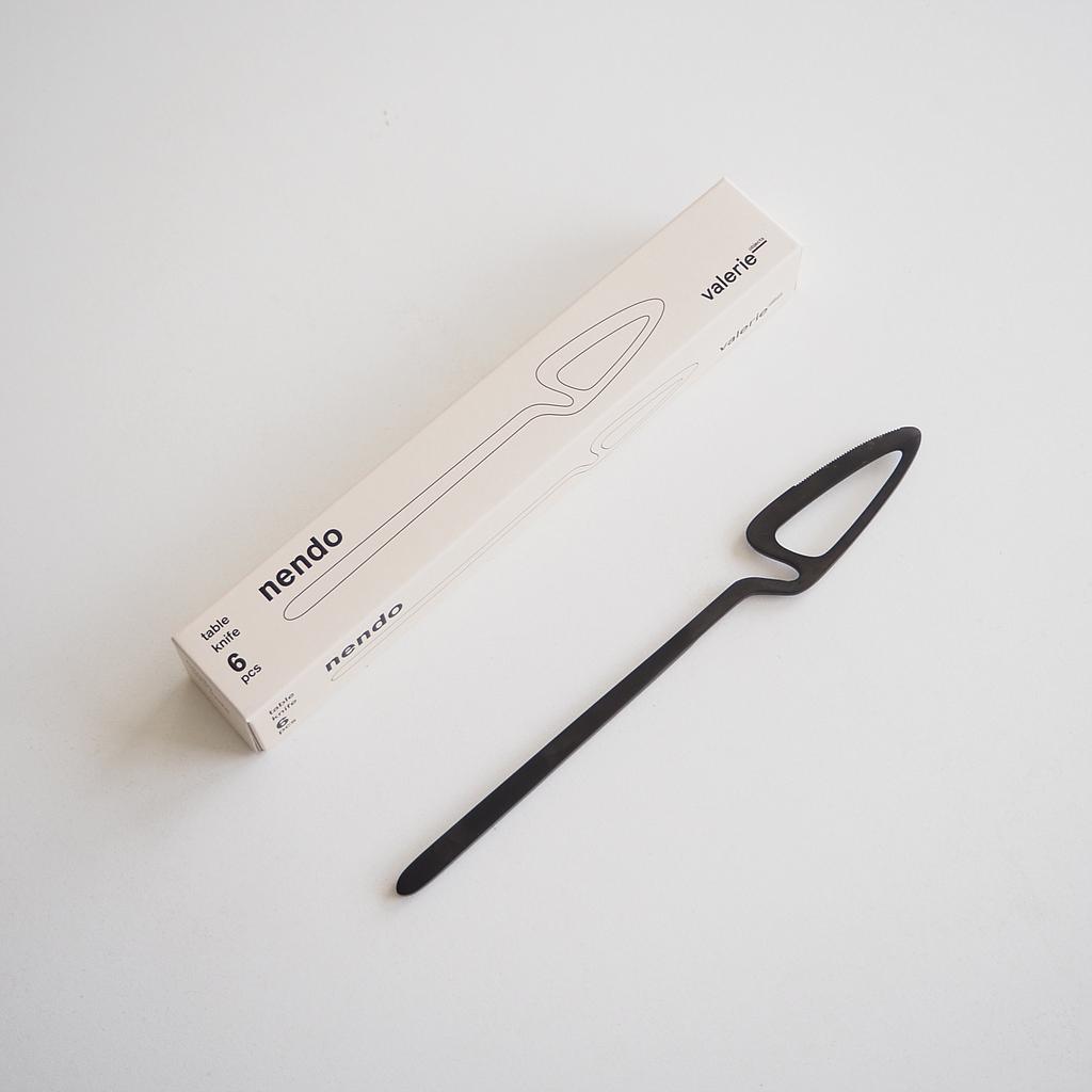 Box of table knives 'Skeleton' by Nendo for Valerie Objects (6 pcs)