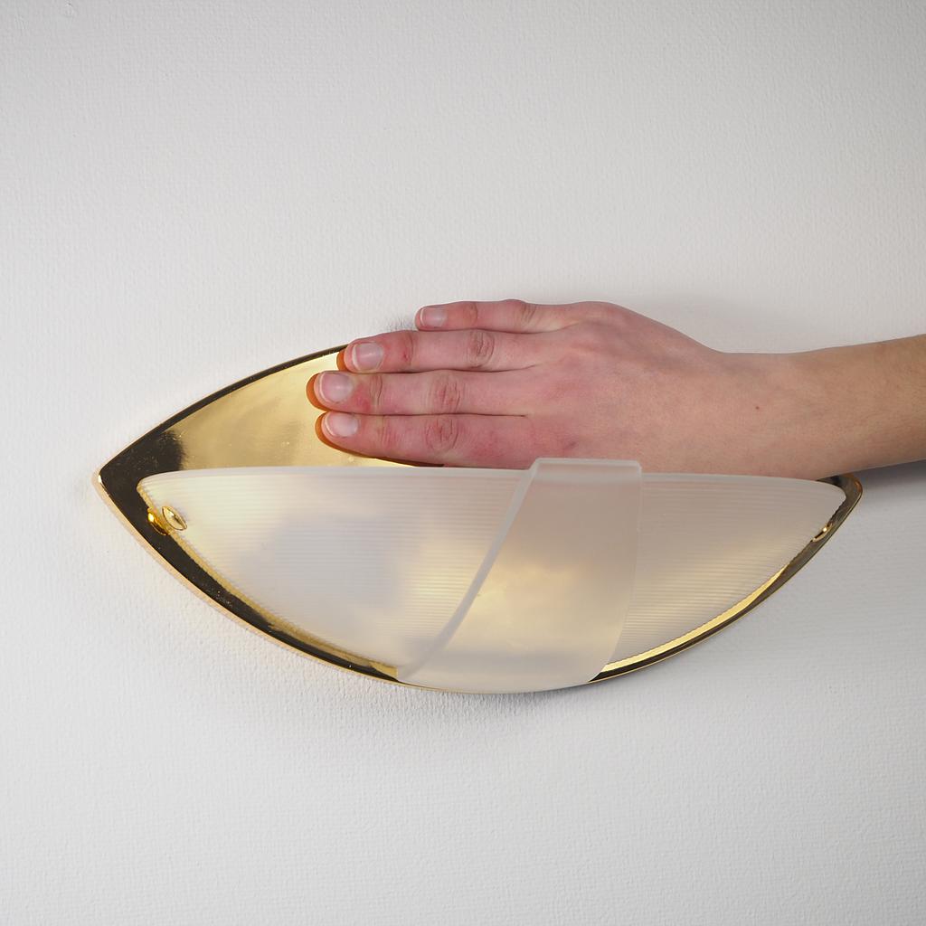 [206LIG615] Wall light 'MI5223' by Milan - Brass