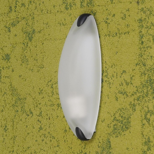 [206LIG651] Wall light 'Dino MI5483' by Milan - Black