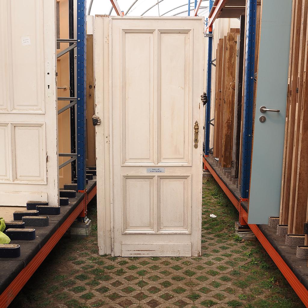 [999DOP948] Door in painted wood (H. 225 x W. 87 cm) - Left