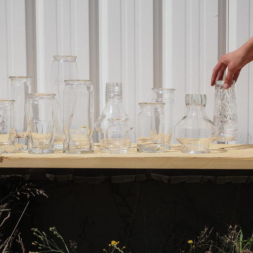 [181OBJ005] Glass pieces from Durobor factory - Only available in our physical shop