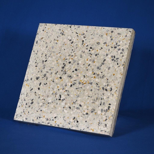 [205FLO10108M2] Terrazzo 'Oviglio' floor tiles by Bomarbre (30 x 30 cm) - Sold per m2
