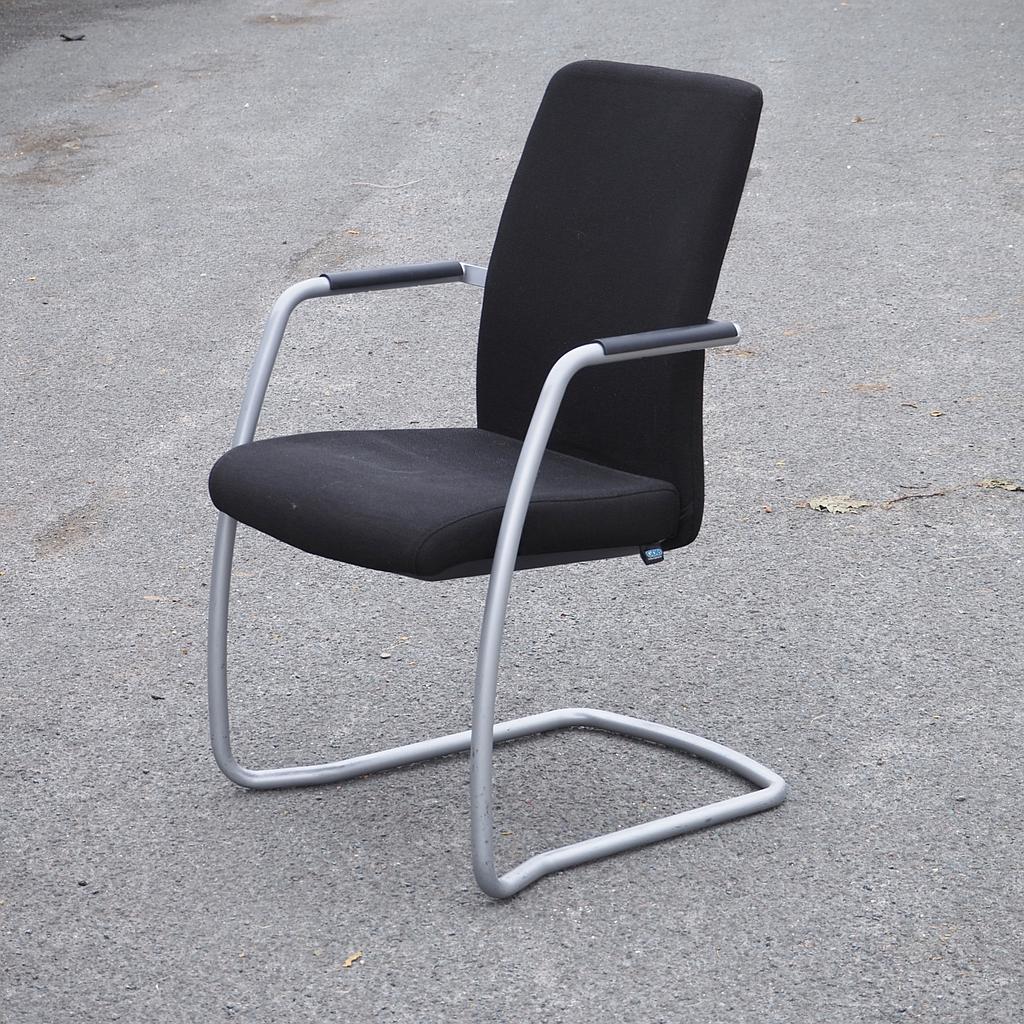 [955FUR014] Cantilever armchair by GDB - Grey