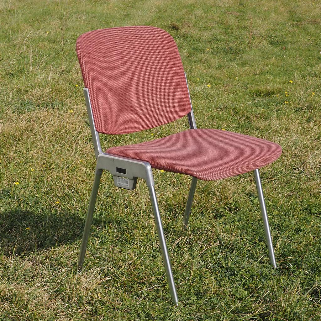 Chair by Mauser (ca. 1990) - Red