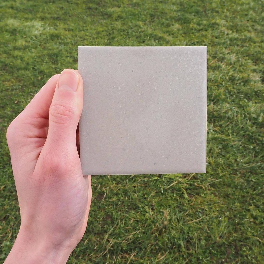 [999FLO179] Wall ceramic tiles by Royal Mosa (9,5 x 9,5 cm) - Grey S93