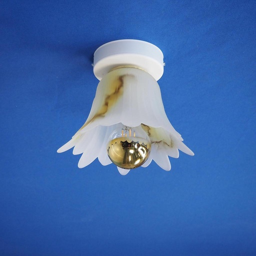 [999LIG1157] Wall/Ceiling light 'Amelia' in frosted glass