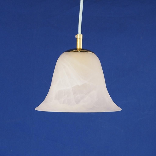 [999LIG1161] Hanging light 'Theo' in frosted and embossed glass