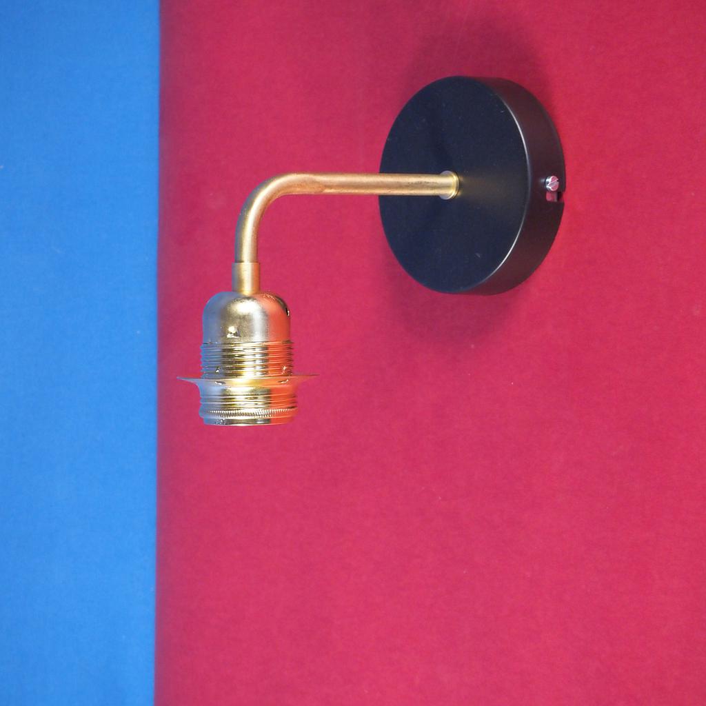 Wall sconce in brass (Ring)