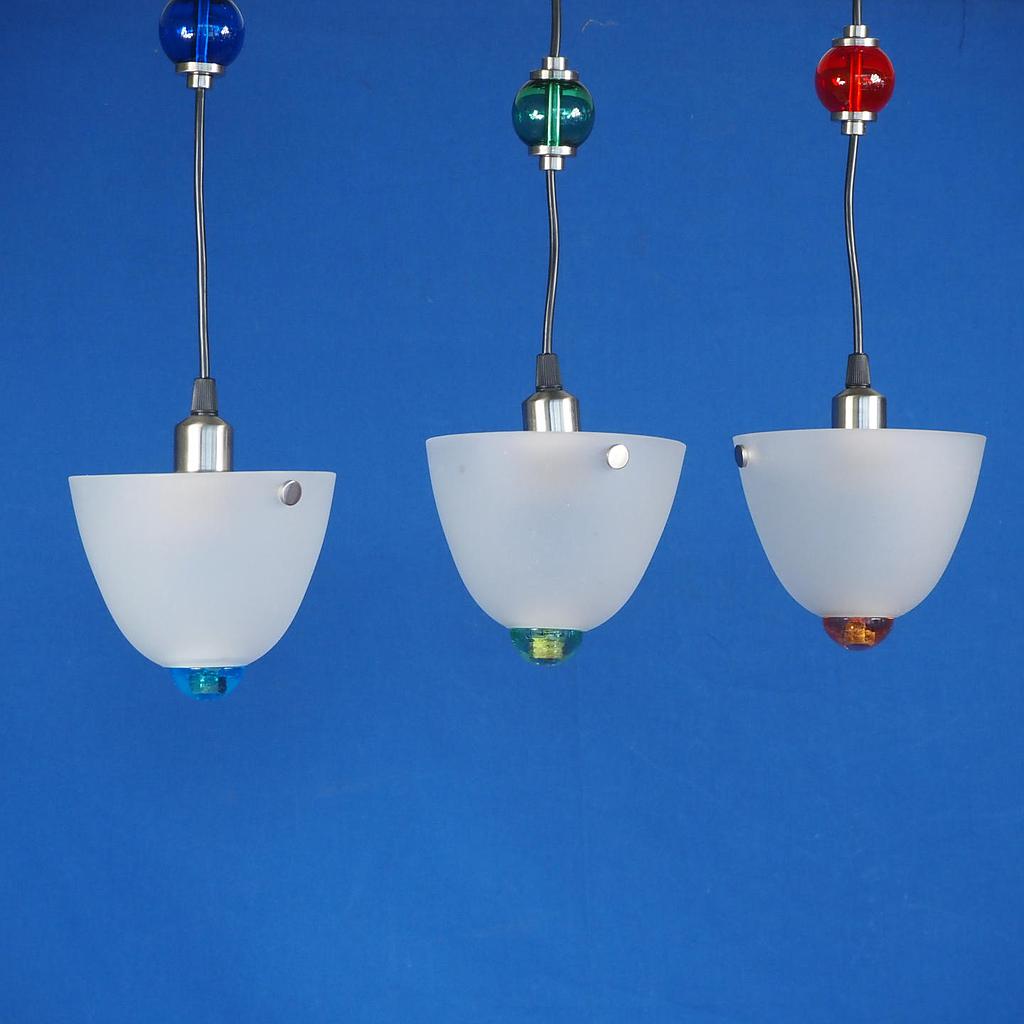 [206LIG778] Set of three hanging lights by Cierre Lampadari