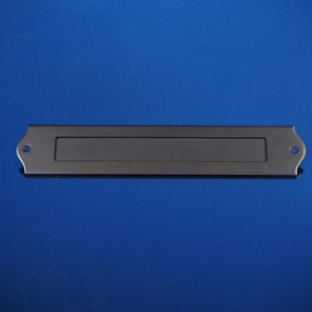 Mail slot in steel (L. 32 cm)