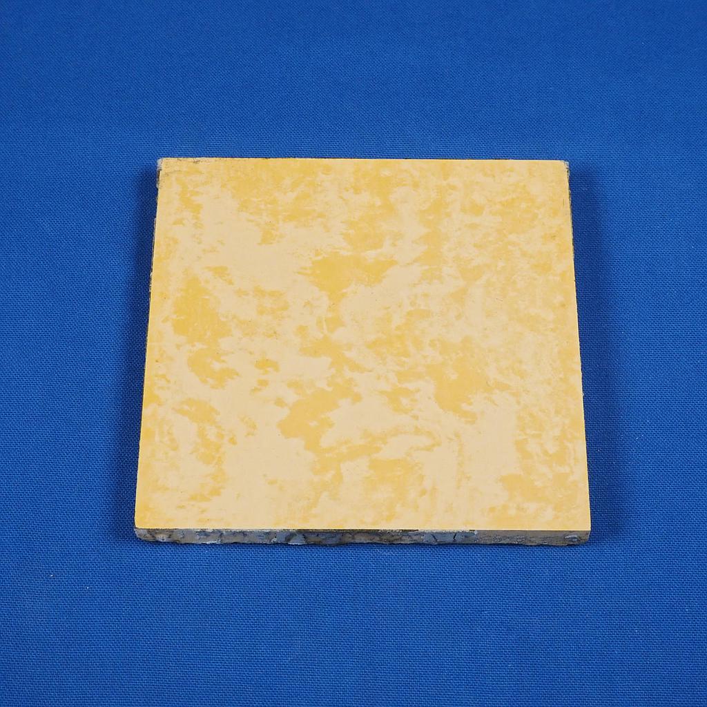 Ceramic tiles by Wasserbillig (15 x 15 cm) - Yellow flamed
