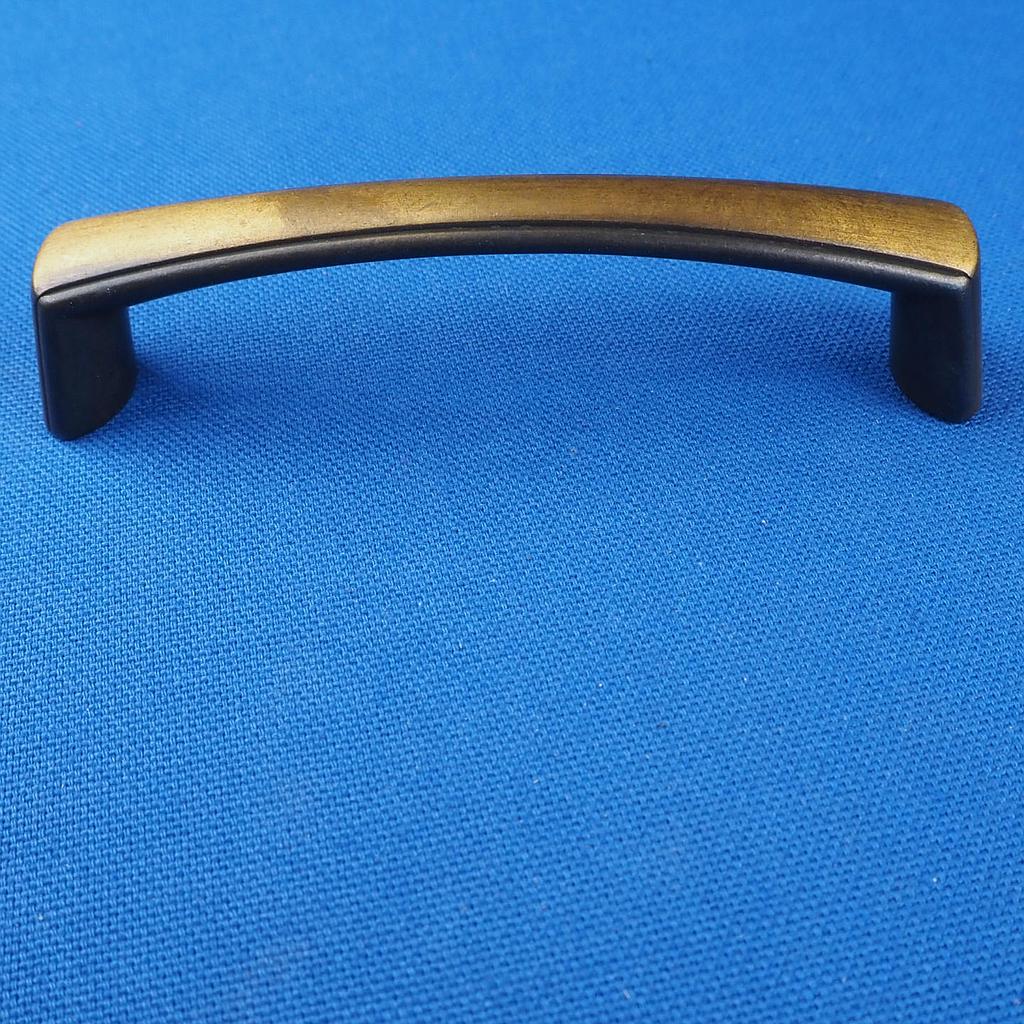 Cabinet handle in copper plated zamac by Metafranc (10,7 cm)