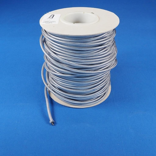[998LIG607] Electrical textile cable 3*0,75 (Grey)