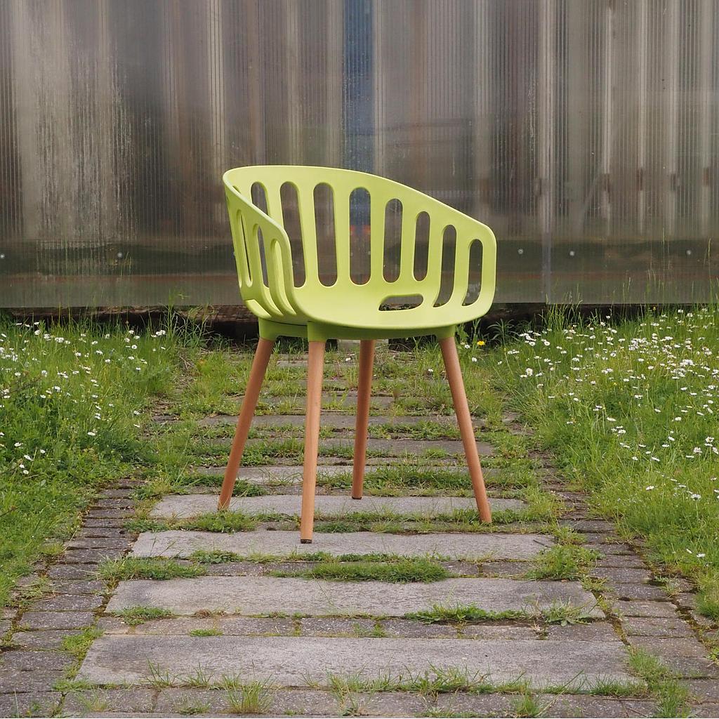 Armchair 'Basket' by Alessandro Busana for Gaber - Green