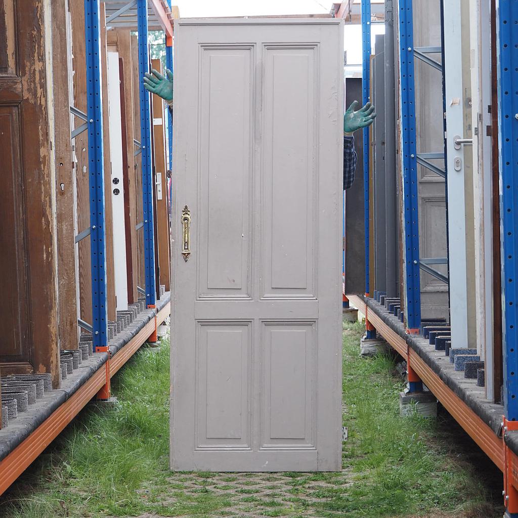 [999DOP979] Door in painted solid wood (H. 218 cm x W. 82,5 cm) - Right
