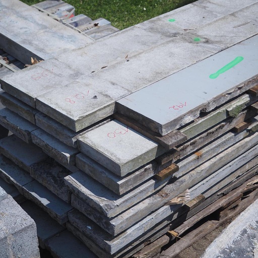 [999CLA862] Blue limestone slabs from KANAL-Centre Pompidou - Only available in our physical shop