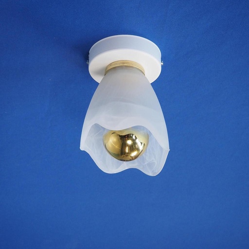 [999LIG1243] Wall/Ceiling light 'Babette' in frosted glass
