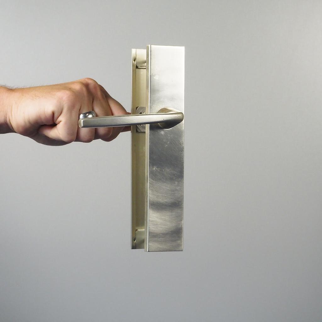 [999HAR1076] Door handle 'Champagne' in anodized aluminium - Gold