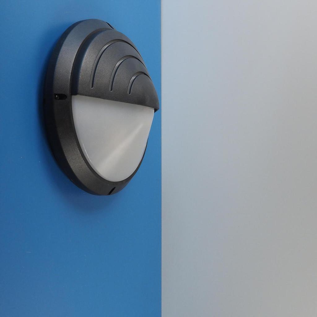 [999LIG1248] Wall light 'Delta Redondo' by Trumbo (IP44) - Black