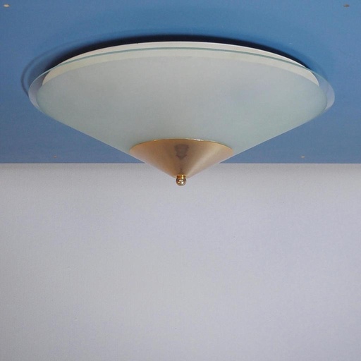 [206LIG814] Ceiling light by Tre Ci Luce (ca. 1980)