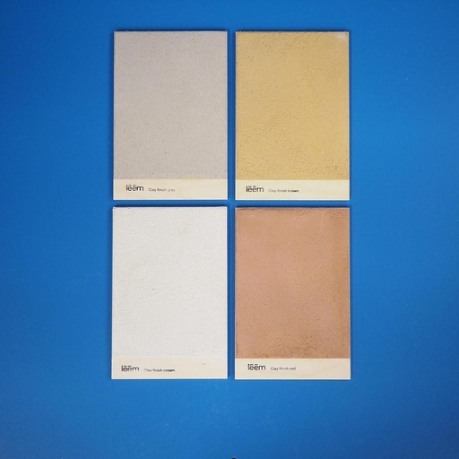 [CP-SA_CF] LÉÉM Clay Plaster FINE by BC materials - SAMPLE