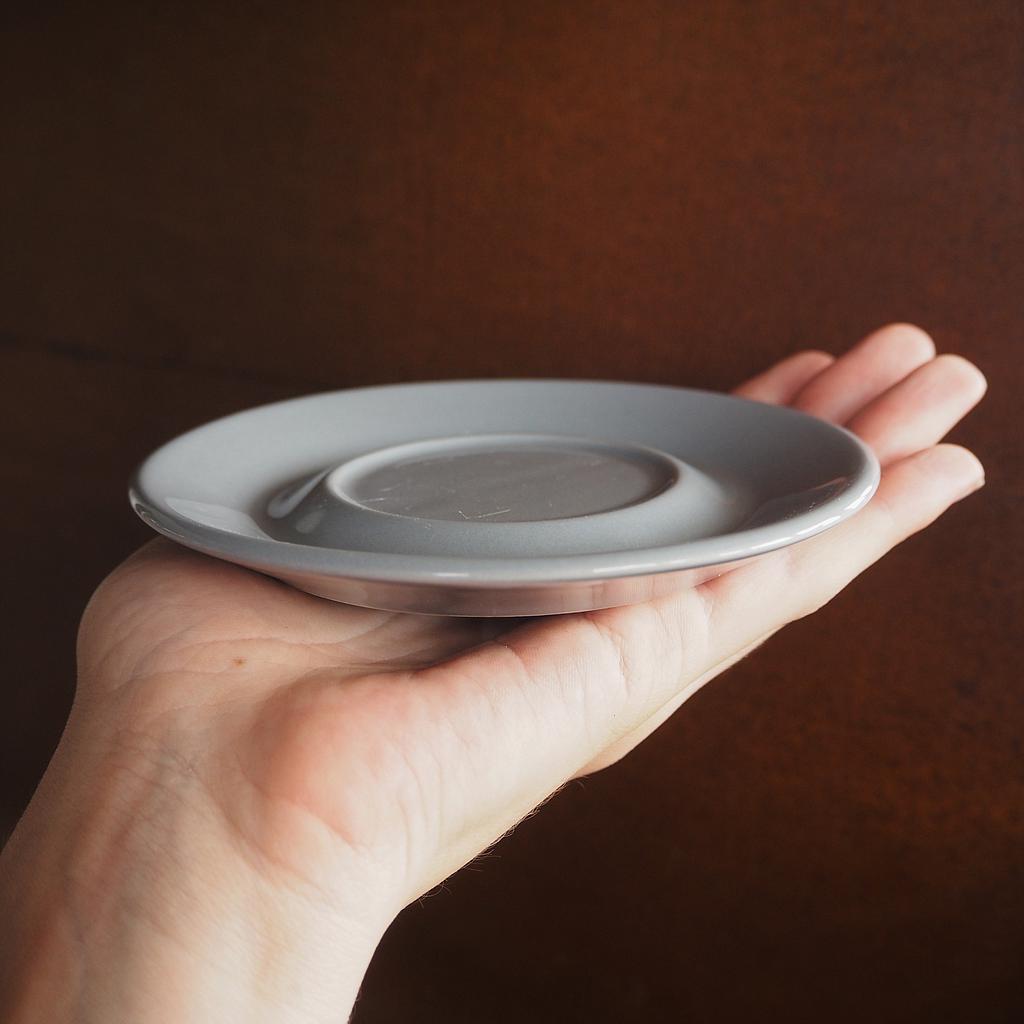 [JC1173-PC] Espresso saucer by Jansen+Co - Light grey