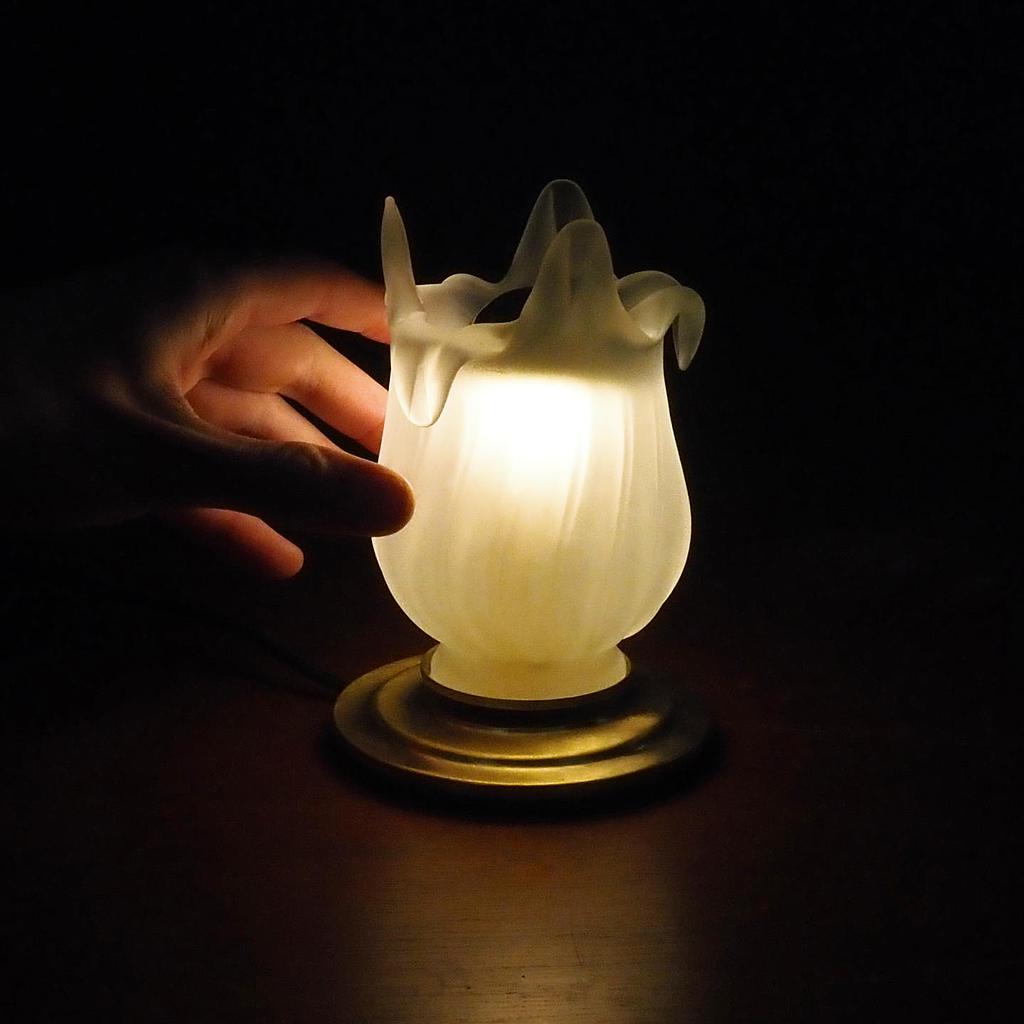 [999LIG1279] Table light 'Chloe' in frosted glass