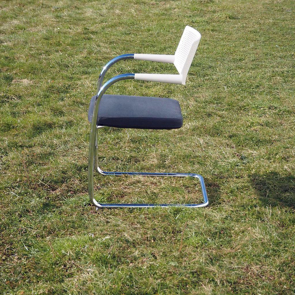 [999FUR1396] Cantilever armchair 'Visavis' by Antonio Citterio for Vitra