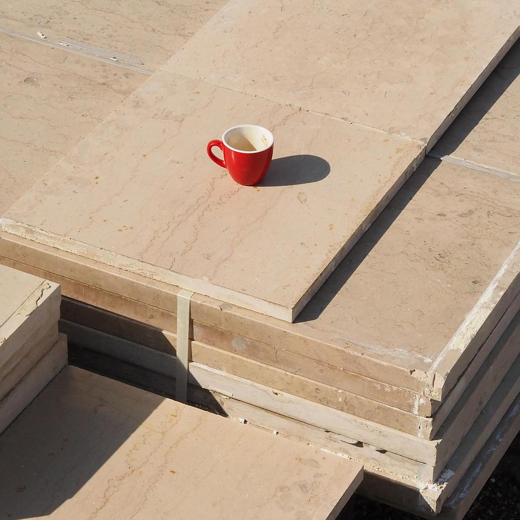 Lunel Clair marble slabs (various sizes) - Only available in our physical shop