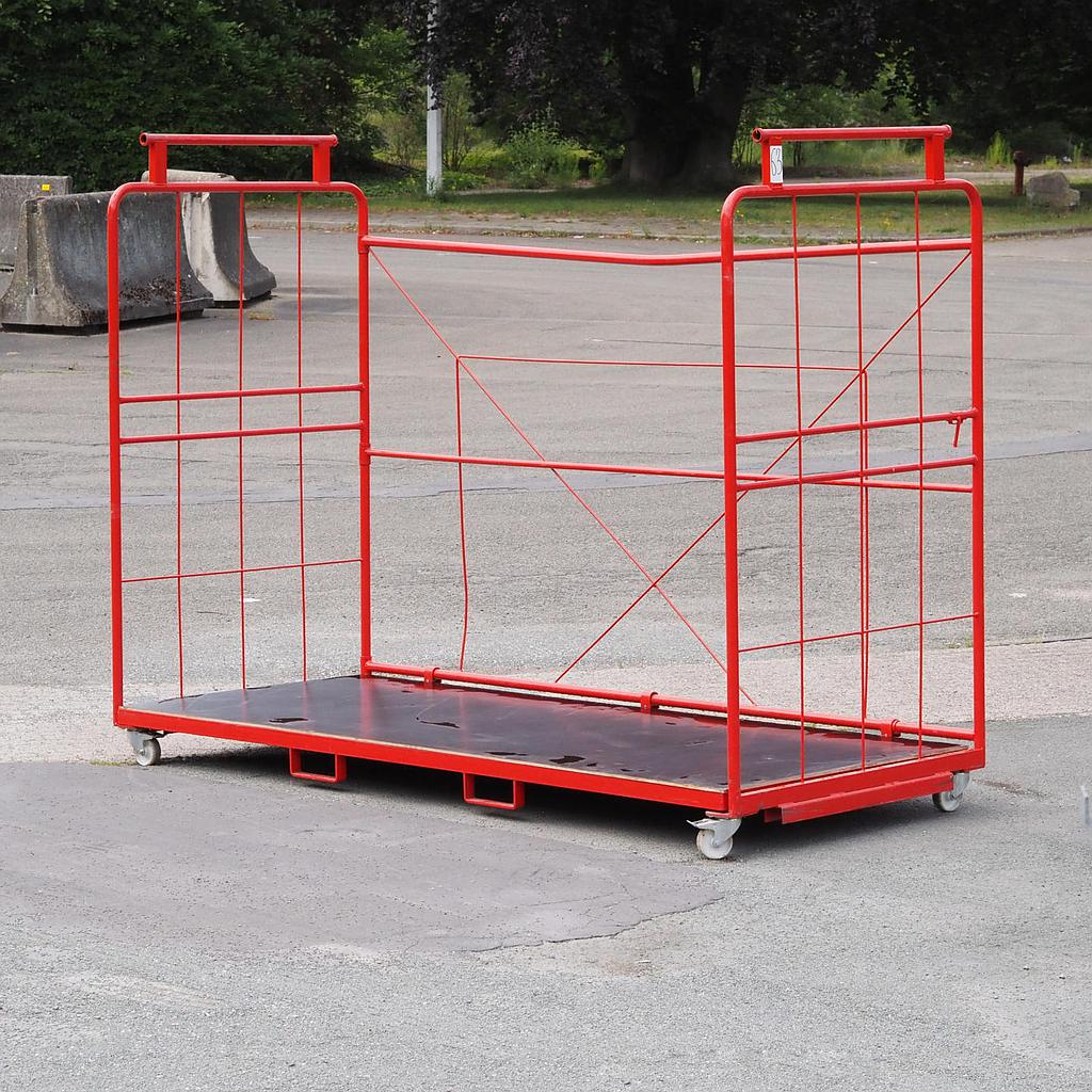 Platform trolley on wheels by Koch France