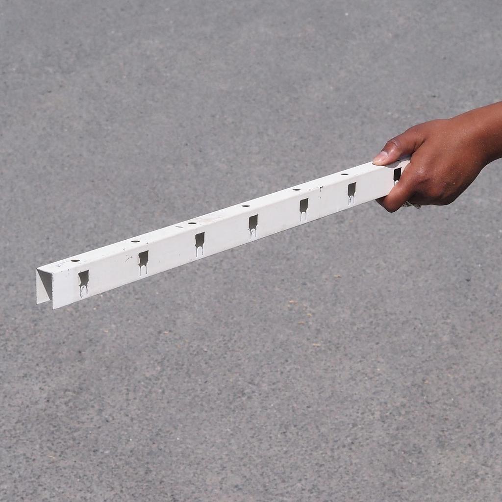 Support profile for light diffusing ceiling 'Mille feuille' from the Générale de Banque