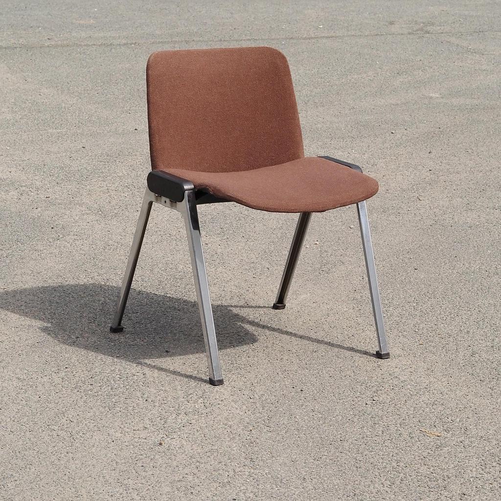 [901FUR1082] Stackable chair by Velca Legnano