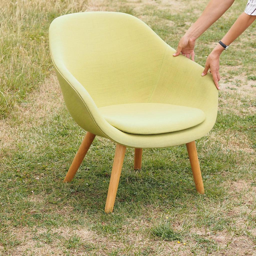 [968FUR030] Lounge chair 'AAL 82' by Hee Welling for HAY - Green