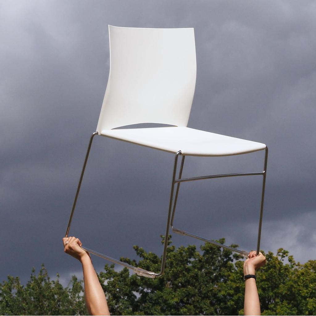 [968FUR033] Stackable chair by Bedimo