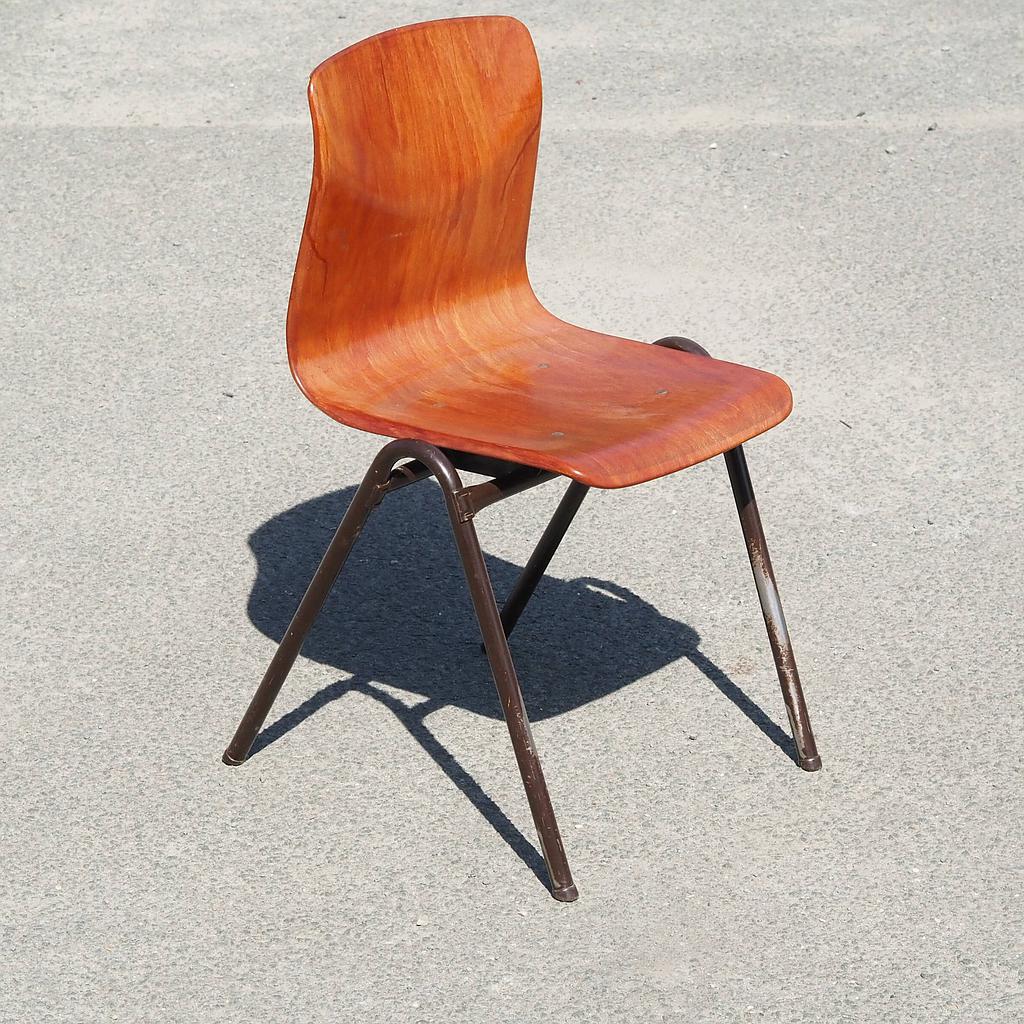 [999FUR1444] Stackable kids chair in pagwood by Thur-op-Seat (Pagholz)