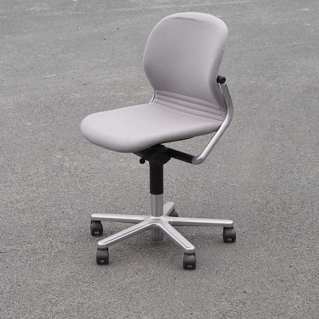 [901FUR1086] Swivel office chair 'FS 211/8' by Klaus Franck & Werner Sauer for Wilkhahn (ca. 1980) - Grey/Dark grey