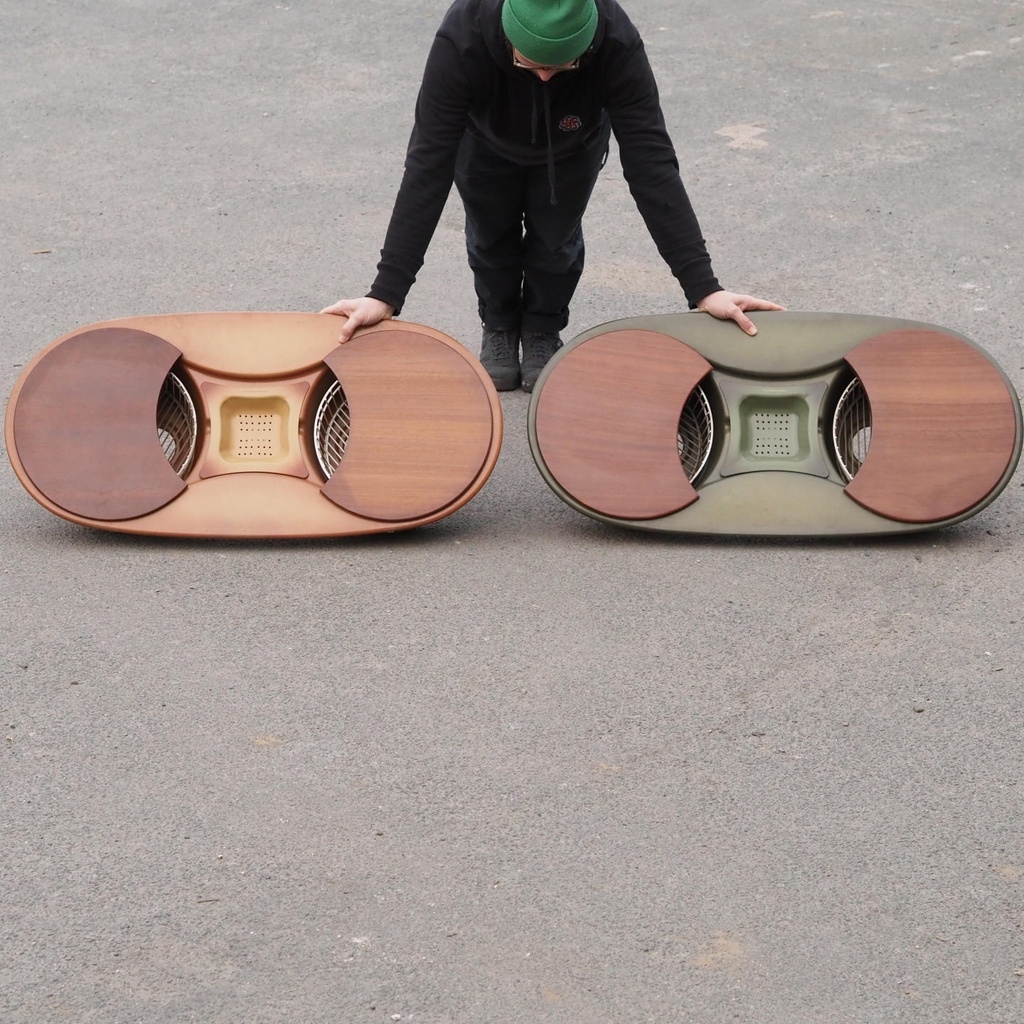 [237SAN001] Double recessed sink in glazed porcelain by Villeroy & Boch