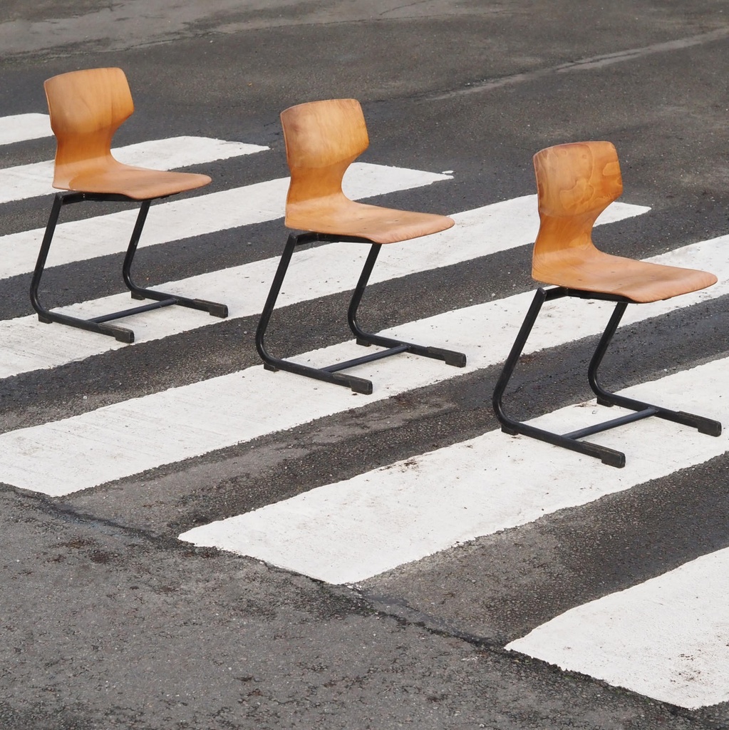 [999FUR1476] Stackable chair in pagwood by Pagholz