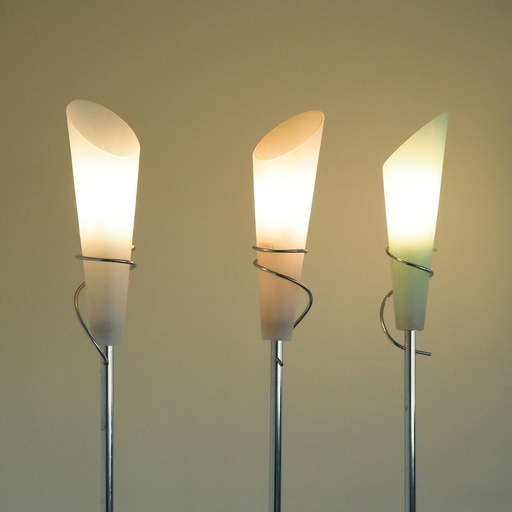 [999LIG1384] Floor lamp 'Opera' in Murano glass by Selz (ca. 1990)