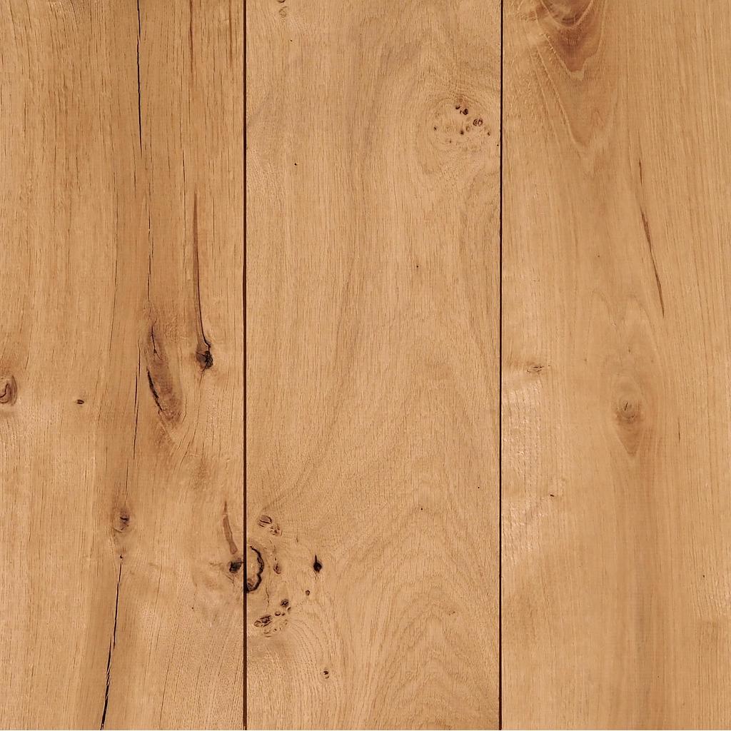 [999FLO182BATCH] Batch of 12.5 m² of solid oak parquet with singularities (W. 19 cm)